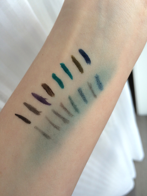 Purminerals Double Ego Eyeliner swatches soap