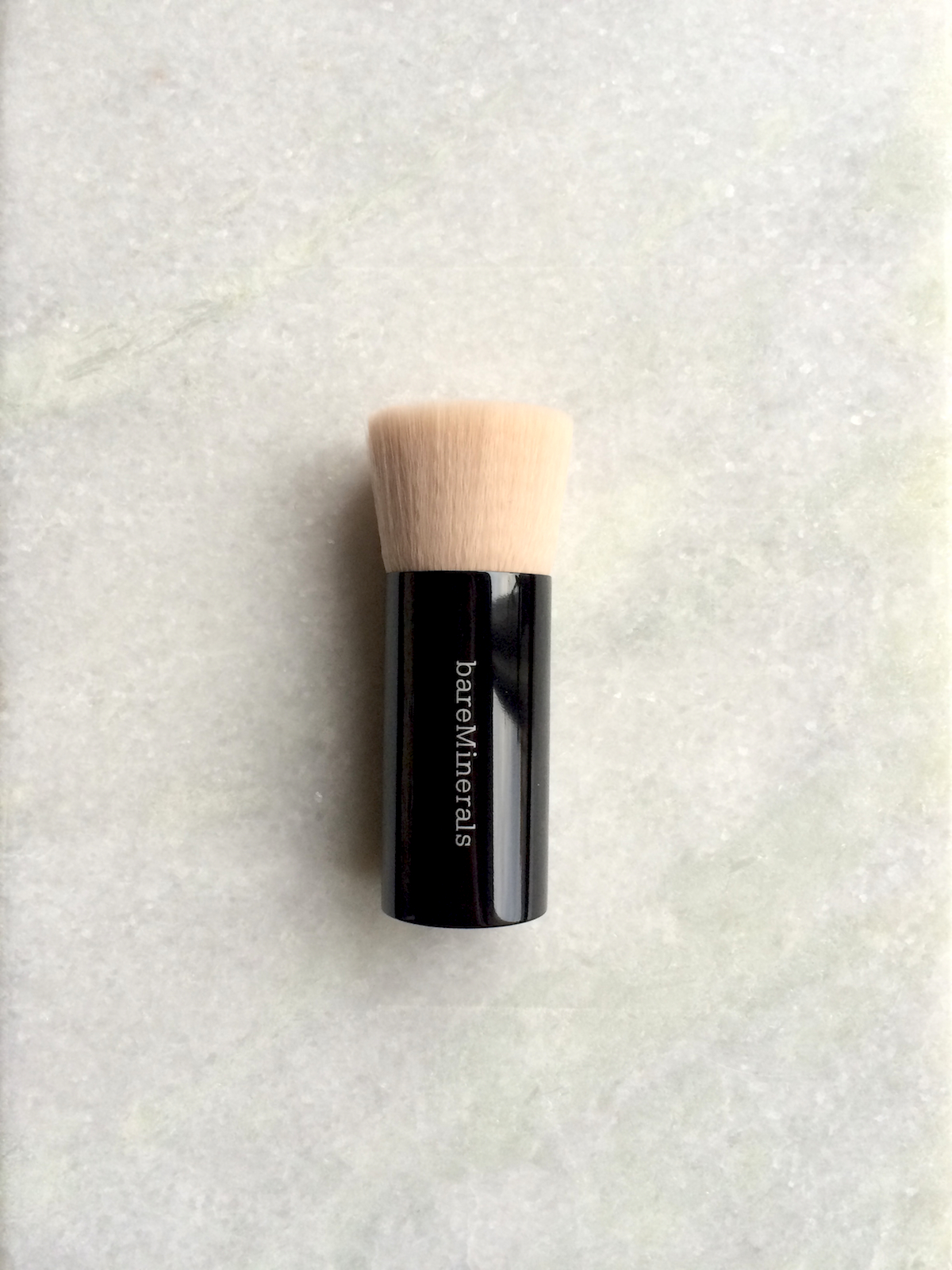 bareminerals beautiful finish brush from above|skonhetssnack.se