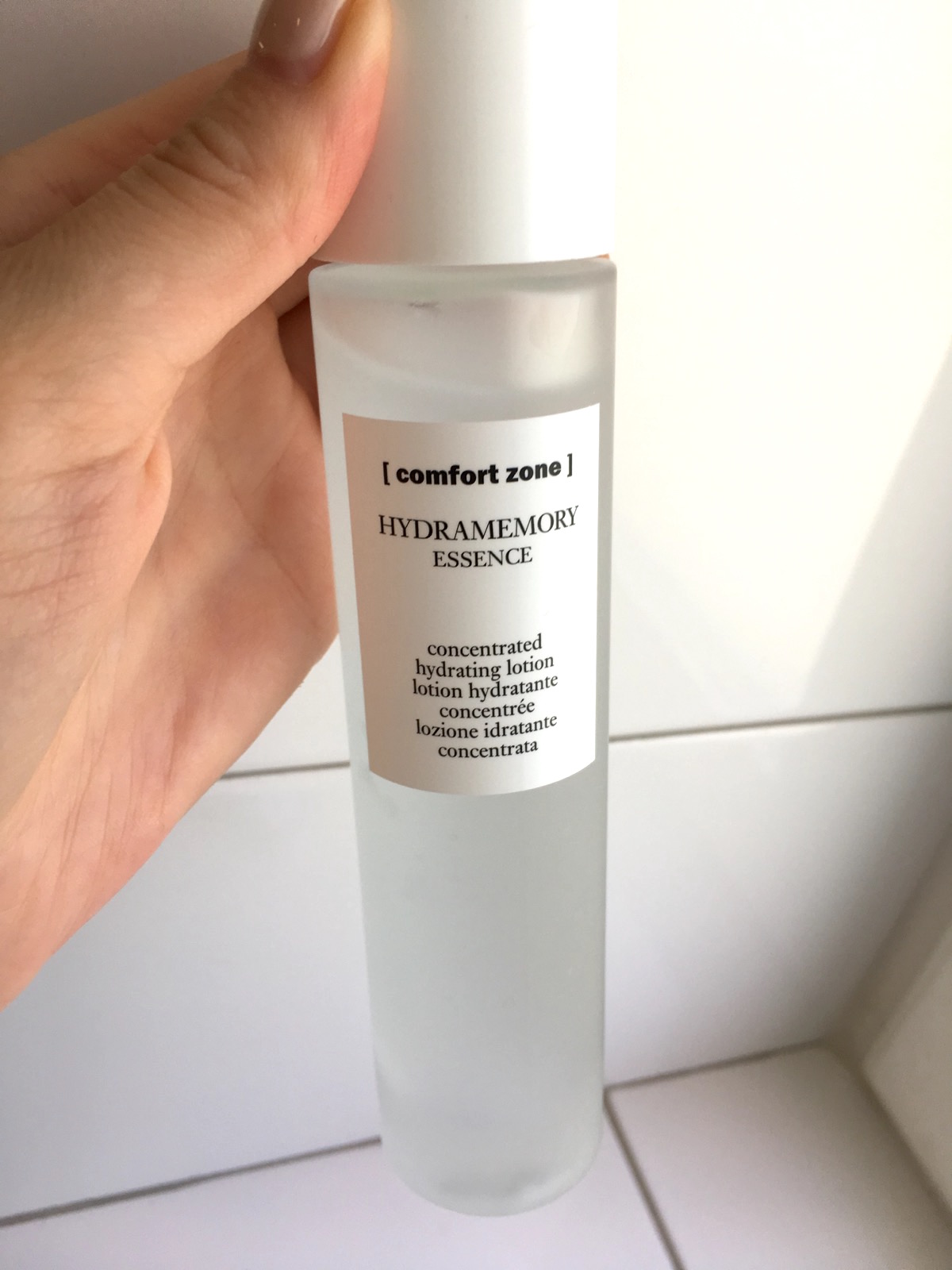 Comfort Zone Hydramemory essence lotion, skönhetssnack.se IMG_7121