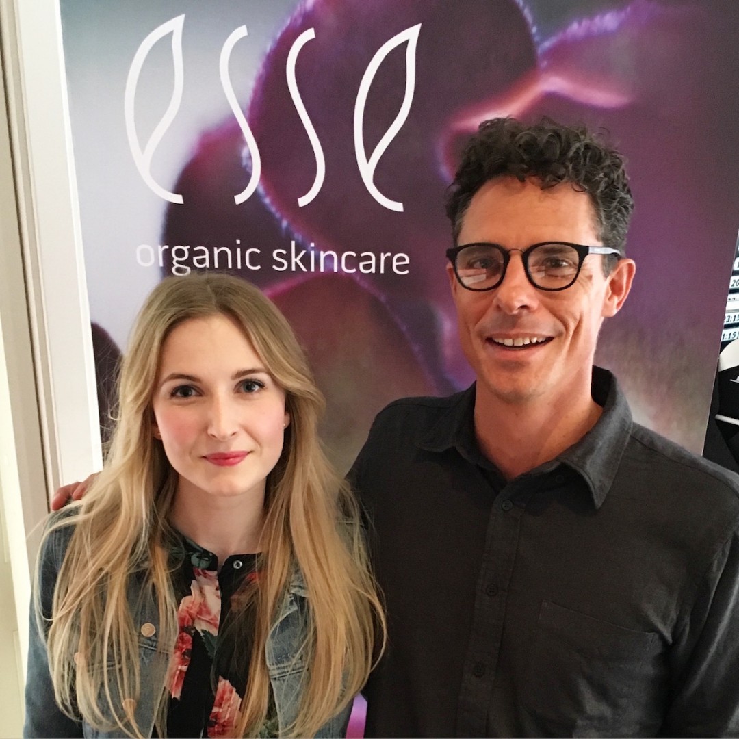 Esse Probiotic Skincare Andrea Olofsson and Trevor Steyn |skonhetssnack.se